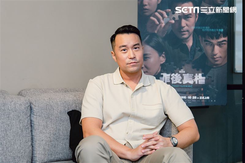 張孝全《罪後真相》三立新聞網專訪。 （圖／記者楊澍攝影）