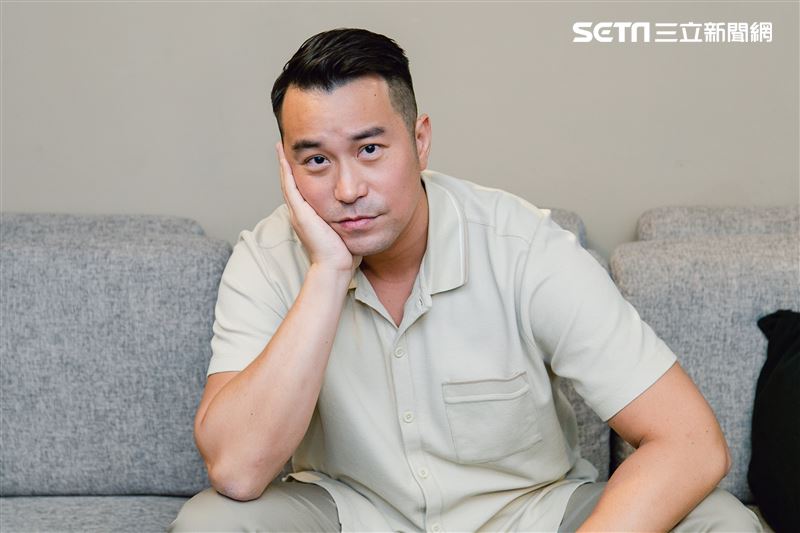 張孝全《罪後真相》三立新聞網專訪。 （圖／記者楊澍攝影）