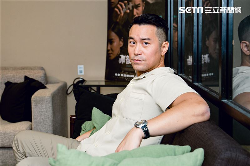 張孝全《罪後真相》三立新聞網專訪。 （圖／記者楊澍攝影）