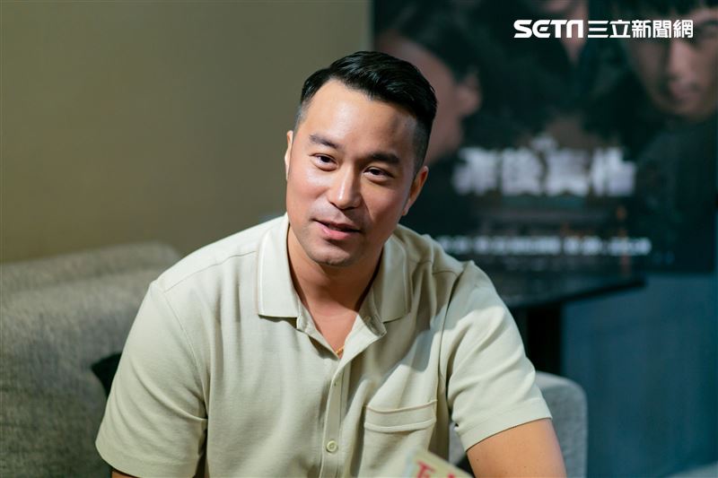 張孝全《罪後真相》三立新聞網專訪。 （圖／記者楊澍攝影）