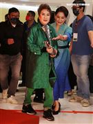 歌仔戲國寶楊麗花獲得第33屆傳藝金曲獎戲曲表演類特別獎。（記者邱榮吉/攝影）