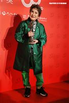 歌仔戲國寶楊麗花獲得第33屆傳藝金曲獎戲曲表演類特別獎。（記者邱榮吉/攝影）