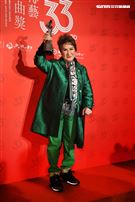 歌仔戲國寶楊麗花獲得第33屆傳藝金曲獎戲曲表演類特別獎。（記者邱榮吉/攝影）