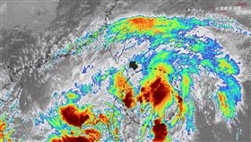 未來24小時注意！奈格+東北季風炸豪雨　「9大警戒縣市」曝光'
翻攝自台灣颱風論壇