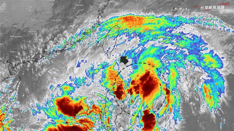 奈格共伴效應炸豪雨！「警戒縣市」一次看