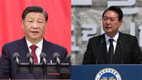 梨泰院151死！習近平致電慰問尹錫悅（圖／翻攝自新華網、尹錫悅臉書）