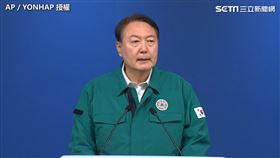 尹錫悅談話 、梨泰院（圖／AP/YONHAP授權）