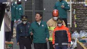 尹錫悅談話 、梨泰院（圖／AP/YONHAP授權）