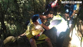 捎來步道引導繩40處遭斷　山友慘摔斷手