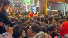 梨泰院狀況  台灣交換學生Kuang提供