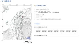 氣象局,地震,地牛,震央