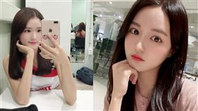  24歲「啦啦隊女神」金有娜死於梨泰院意外。（圖／翻攝自金有娜 IG）