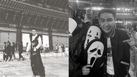 潘柏希,梨泰院。（圖/翻攝自潘柏希臉書）