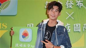 楊子儀擔任蔬食男神。（圖／記者邱榮吉攝影）