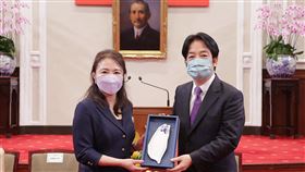 副總統賴清德今（31）日接見「世界華人工商婦女企管協會訪問團」。（圖／總統府提供）