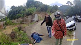 新竹,蜜蜂,螫,暈倒（圖／翻攝畫面）