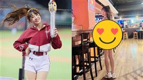 ▲啦啦隊的人氣成員熊霓。（圖／翻攝自熊霓社群）