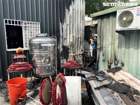 苗栗,火警,縱火(圖/翻攝畫面)