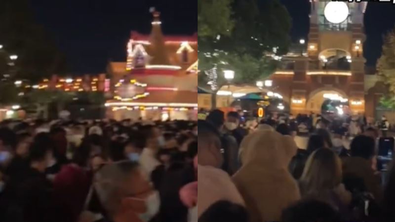 上海迪士尼突關閉　遊客被關他喊：別踩踏