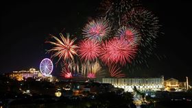 義大世界,煙火,義大世界提供