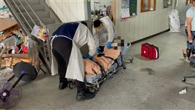 狠夫闖妻娘家吵架敗陣　竟開車撞斷妻子手（圖／翻攝畫面）