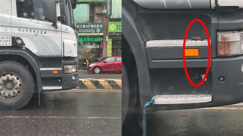 大貨車「插1鐵鎚」幹嘛用？老司機解答了