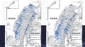 氣象局在全台灣建置超過 160 個「全球導航衛星系統」測站，建立台灣大地變形的資料庫。（圖／翻攝自報地震 - 中央氣象局粉專）