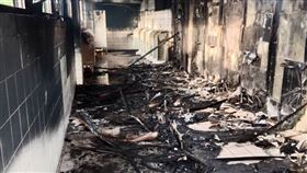 台南,火警,男廁,果菜市場,隔間,全毀,黑煙