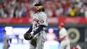 ▲麥庫勒斯（Lance McCullers Jr.）世界大賽慘挨5轟，成為大聯盟第1人。（圖／美聯社／達志影像）