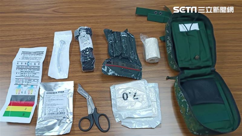 國軍開箱新式急救包　明年擬投入5億採購