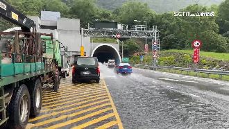 雨灌機房　蘇花改中仁隧道部分路段無照明