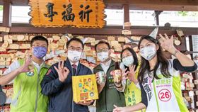 （圖／黃偉哲連任勝選總部提供）