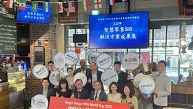 群創攜美輕食餐廳打造智慧零售，搶世足餐飲商機。（圖／記者吳康瑋攝）