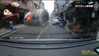 大水塔從天而降砸休旅車　屋主車主和解