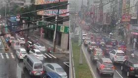 國1五堵-汐止南下封閉 汐止一早車潮湧現。即時影像監視器
