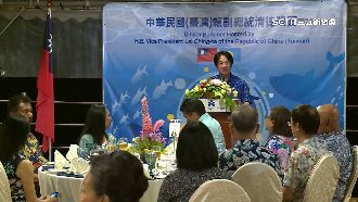 帛旅專案答宴　賴清德：台應學習帛琉環保