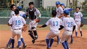 ▲台南一中2日在黑豹旗青棒賽擊敗嘉義高工，奪得9年來的首勝，賽後表示這一勝紀念剛逝世的學長林佑謙。（圖／翻攝自黑豹旗官方臉書）