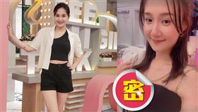 何妤玟換穿薔薔歐洲戰服，破尺度側胸全見客。（組合圖／翻攝自何妤玟IG）