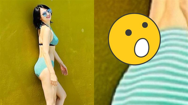看到什麼？女神火辣泳裝「1部位」狂放大