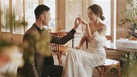 ▲陳艾琳與Alex上個月舉辦露天婚禮。（圖／翻攝自陳艾琳IG）