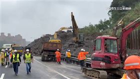 國1汐止2次坍方「示警燈完全沒亮」！高公局：那邊沒裝
