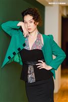 許乃涵三立新聞網專訪。 （圖／記者楊澍攝影）