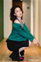 許乃涵三立新聞網專訪。 （圖／記者楊澍攝影）