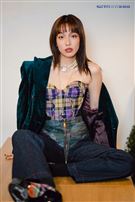 王渝萱三立新聞網專訪。 （圖／記者楊澍攝影）