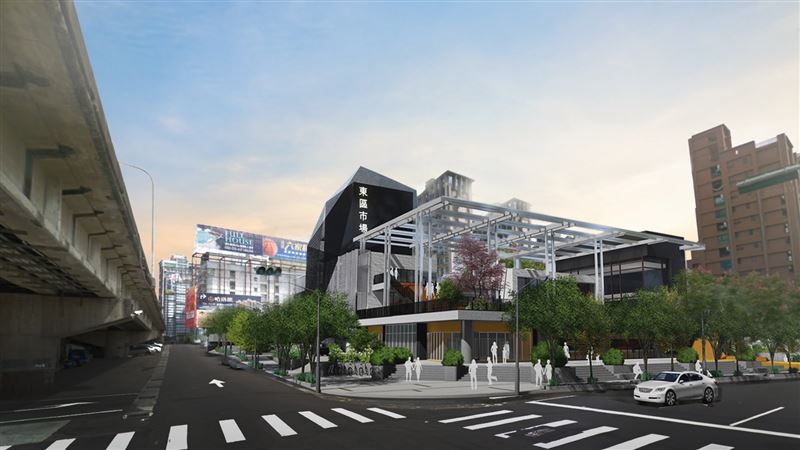 傳統菜市場公園化！竹北首座E化市場動工
