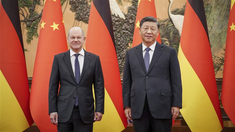 德國總理訪中　習近平：將加深合作關係