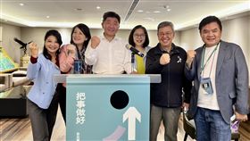 陳時中競總準備辯論（圖／翻攝自林楚茵臉書）