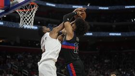 ▲莫布里（Evan Mobley）單場8火鍋寫下生涯新高。（圖／美聯社／達志影像）