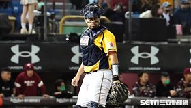 ▲台灣大賽第1戰，中信兄弟捕手福來喜。（圖／記者劉彥池攝影）