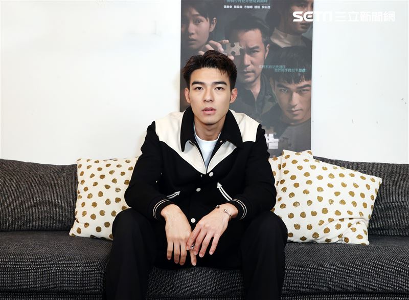 陳昊森「罪後真相」三立新聞網專訪。（記者邱榮吉/攝影）